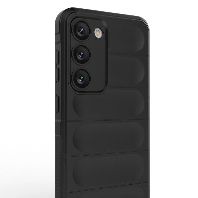 3. Magic Shield Case für Samsung Galaxy S23+ flexible Panzerhülle rot