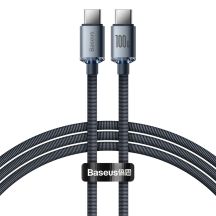 Baseus CAJY000601 USB-C – USB-C PD-Kabel 100 W 5 A 480 Mbit/s 1,2 m – Schwarz
