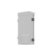 2. Wandregalschrank 10" HERMETISCH IP55 WAND-/STANGENMONTAGE 340X250X500 GRAU LANBERG (MONTIERT)