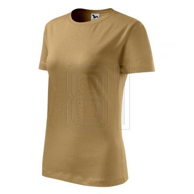 Klassisches neues T-Shirt für Damen (Sand)