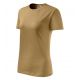 Klassisches neues T-Shirt für Damen (Sand)
