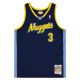 Mitchell & Ness NBA Swingman Denver Nuggets Allen Iverson T-Shirt SMJY4205-DNU06AIVASBL