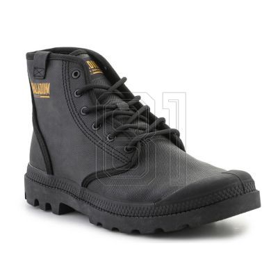 Palladium PAMPA HI COATED U 74375-008-M Schwarze Schuhe
