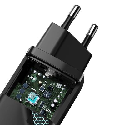 10. Baseus GaN2 Lite Fast 65W USB / USB Type C Quick Charge 3.0 Power Delivery (Galliumnitrid) Schwarz (CCGAN2L-B01)