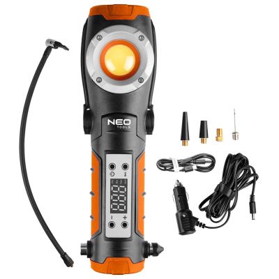 Wiederaufladbare Lampe 800 lm mit Kompressor