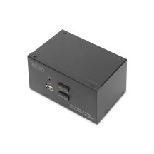 KVM-Switch, 2 Ports, Dual-Display, 4K, HDMI