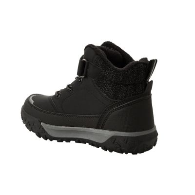 5. Schwarze Stiefeletten von Lee Cooper mit Klettverschluss
