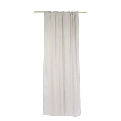 Vorhang York 140x260cm Hellgrau/Band
