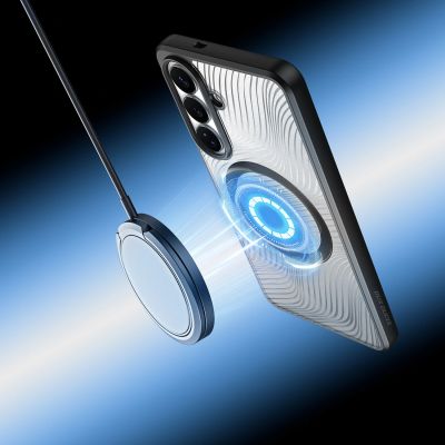 6. Dux Ducis Aimo Mag Case für Samsung S26 Plus, kompatibel mit MagSafe – Schwarz