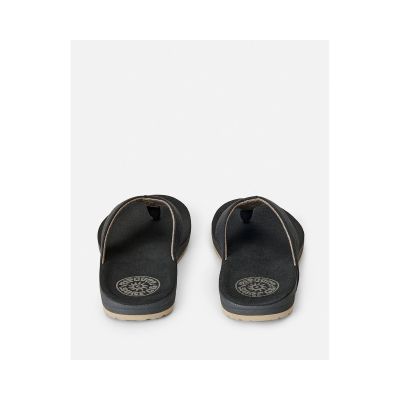 2. RIP CURL Pacific Rinse Bloom Open Toe Herren-Flip-Flops Schwarz