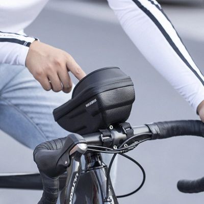 4. Rockbros Lenkerhandytasche, Schwarz