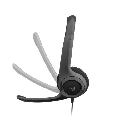 5. Logitech H390 Kopfhörer 981-000406 (Schwarz)
