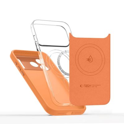 4. Tech-Protect Uniq MagSafe Hülle für iPhone 17 Pro Max – Orange