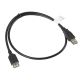 4. Lanberg CA-USBE-10CC-0007-BK Kabel (USB 2.0 M - USB 2.0 F; 0,7 m; schwarz)