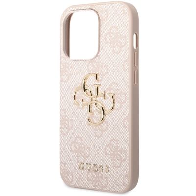 6. Guess GUHCP15X4GMGPI iPhone 15 Pro Max 6,7" rosa/rosa Hardcase 4G Big Metal Logo