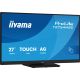 2. iiyama ProLite T2754MSC-B2AG Computermonitor 68,6 cm (27") 1920 x 1080 px Full HD LED-Touchscreen Mehrbenutzerfähig Schwarz