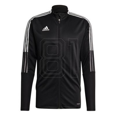 9. adidas Tiro 21 Track-Sweatshirt schwarz M GM7319
