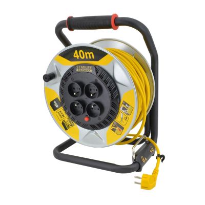 STANLEY-VERLÄNGERUNGSKABELTROMMEL 40 m 3x1,5 mm 16 A IP20