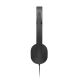 7. Lenovo 5000 Kabelgebundenes VoIP-Headset mit Mikrofon, USB-A/C, Schwarz