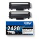 9. Brother TN-2420TWIN Tonerkartusche, 2 Stück, Original