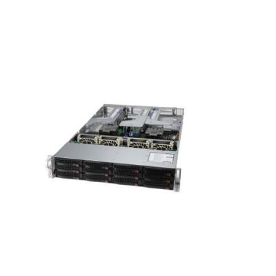 Supermicro SYS-620U-TNR Serverplattform (Ultra 2U, 12x3,5" NVMe, X12DPU-6, 829U3TS-R1K22P-T)