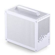 Jonsplus Z20 GEJP-023 Mesh-PC-Gehäuse, Mini-Tower, Micro-ATX, mit Tragegriff – Weiß