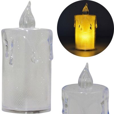 Dekorative LED-Kerze 3,5 x 8 cm