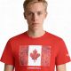 6. Canadian Peak JPALMEAK RED RM MEN 233 T-Shirt (RBMSZ2057H/CP-ROUGE)