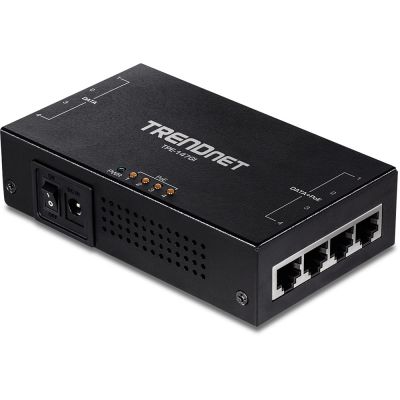 2. TRENDnet POE+ 65W 4-Port-Injektor