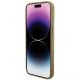 5. Guess Disco Metal Script Hülle für iPhone 15 Pro Max – Gold