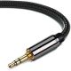 5. Wozinsky Universal Miniklinkenkabel 2x AUX Kabel 1,5 m schwarz