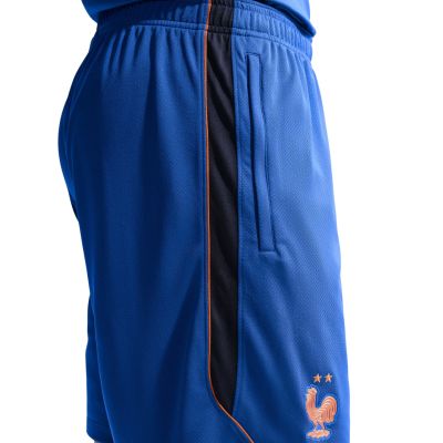 4. Nike France Dri-Fit FFF Strike Herrenshorts Blau IB4609 480