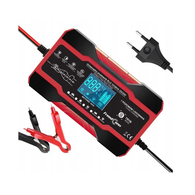 6. FreedConn RJ-C 121001A 12V, 10A / 24V 5A Akkuladegerät