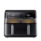 Braun TwinCook 5 Doppel-Heißluftfritteuse (10 l, 2800 W), Schwarz