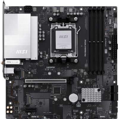 12. MSI PRO B840M-P WIFI6E Mainboard