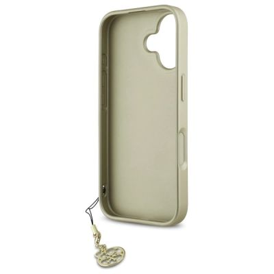 7. Guess 4G Charms Collection Hülle für iPhone 16 – Schwarz