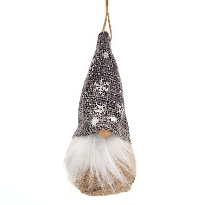 2. Anhänger „Grey Lephobe Bauble“, 11 cm