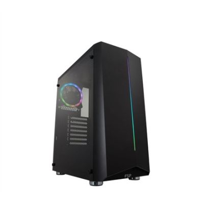 FSP CMT151 Midi-Tower Schwarz