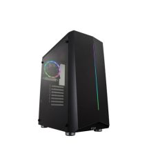 FSP CMT151 Midi-Tower Schwarz