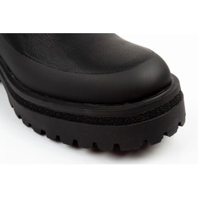 5. GAP Damenschuhe Louise, schwarze Stiefeletten, modische Slipper