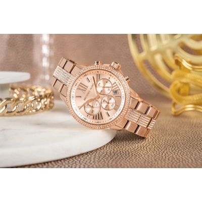6. MICHAEL KORS Brynn MK7505 Damenuhr + Box