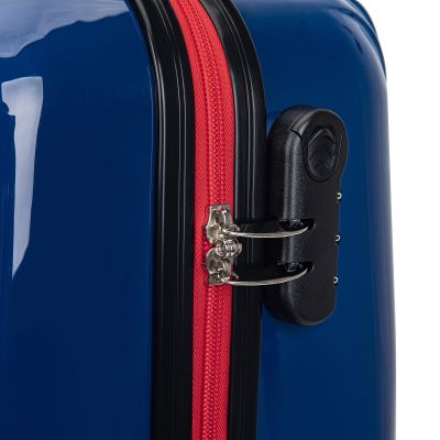 7. Paris Saint Germain Kabinenkoffer mit Rollen, 48 x 33 x 21 cm, 23MPSG21018P