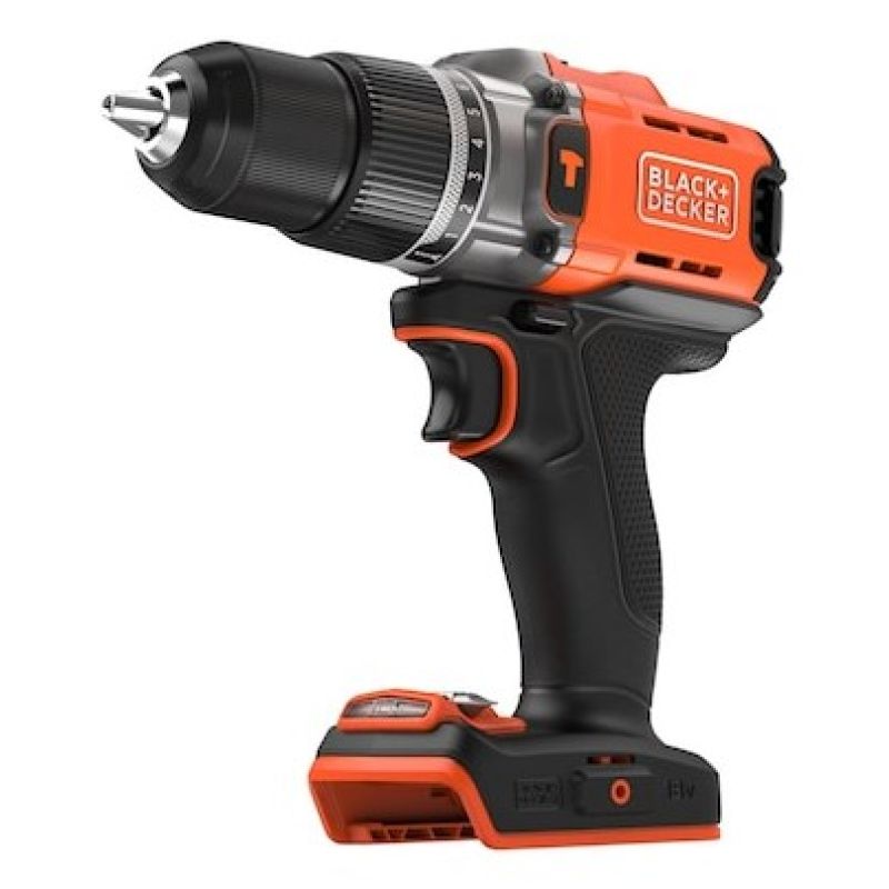 BLACK & DECKER 18V Akku-Bohrschrauber (ohne Akku und Ladegerät) | BCD383XN-XJ