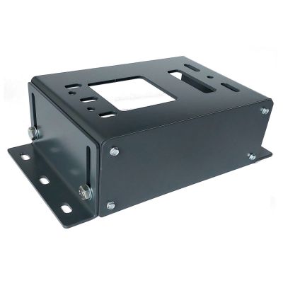 Montageplatte 10,5–16 cm, verzinkt, RAL 7016, für DEA LIVI, SOMFY ELIXO, BFT DEIMOS, ROGER M30 Antriebe