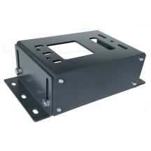 Montageplatte 10,5–16 cm, verzinkt, RAL 7016, für DEA LIVI, SOMFY ELIXO, BFT DEIMOS, ROGER M30 Antriebe