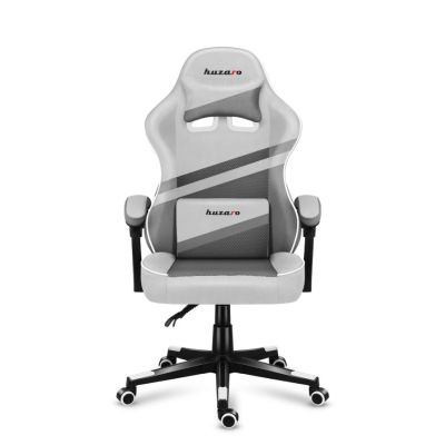 12. Huzaro Force 4.4 Grauer Mesh-Gaming-Stuhl