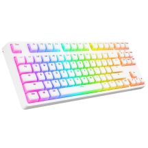 Rampage TKL GHOST Huano Red Switch Kabelgebundene mechanische Tastatur Weiß