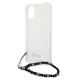 6. Guess GUHCP12MKPSBK iPhone 12/12 Pro 6.1" Transparente Hartschale Black Pearl