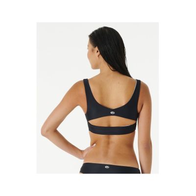 11. RIP CURL Mirage Revo Crop Top schwarz