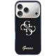 3. Guess IML 4G Script Metallhülle für iPhone 17 Pro Max – blau